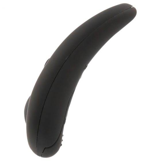 Naked Addiction Thrusting 9 - bezdrátový, rádiem řízený, vibrační vibrátor - tmavý (23cm)