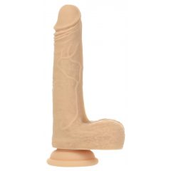   Naked Addiction Thrusting 7,5 - dobíjecí, vibrační vibrátor (19 cm) - přírodní