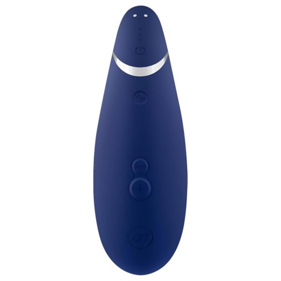 Womanizer Premium 2 - nabíjecí, vodotěsný stimulátor klitorisu (modrý)