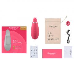   Womanizer Premium 2 - nabíjecí, vodotěsný stimulátor klitorisu (růžový)