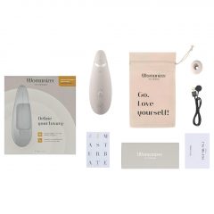   Womanizer Premium 2 - nabíjecí, vodotěsný stimulátor klitorisu (bílý)