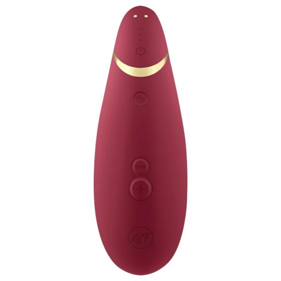 Womanizer Premium 2 - nabíjecí, vodotěsný stimulátor klitorisu (červený)