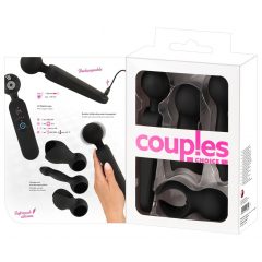   Couples Choice - dobíjecí vyhřívaný masážní vibrátor (černý)