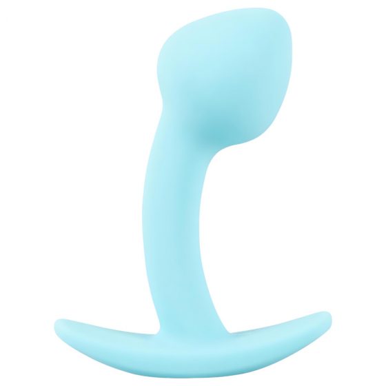 Cuties Mini Butt Plug - silikonové anální dildo - modré (2,6cm)