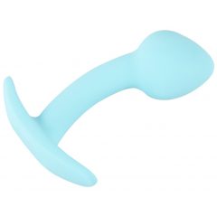   Cuties Mini Butt Plug - silikonové anální dildo - modré (2,6cm)