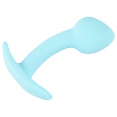   Cuties Mini Butt Plug - silikonové anální dildo - modré (2,6cm)