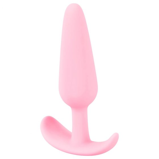 Cuties Mini Butt Plug - silikonové anální dildo - růžové (2,1cm)