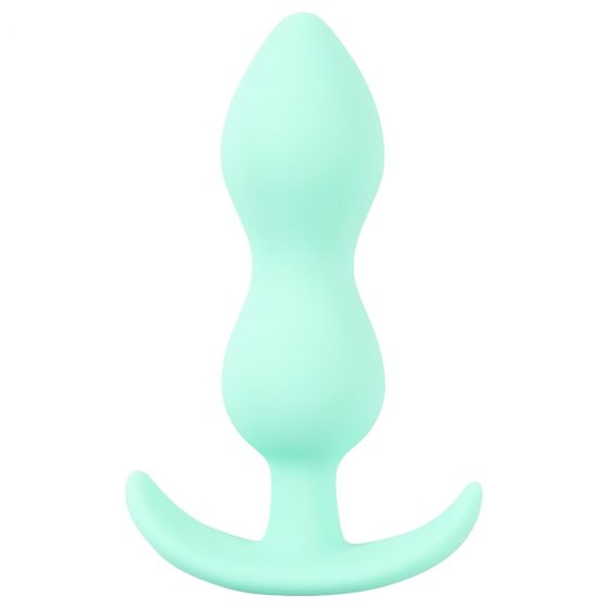 Cuties Mini Butt Plug - silikonové anální dildo - máta (2,3cm)