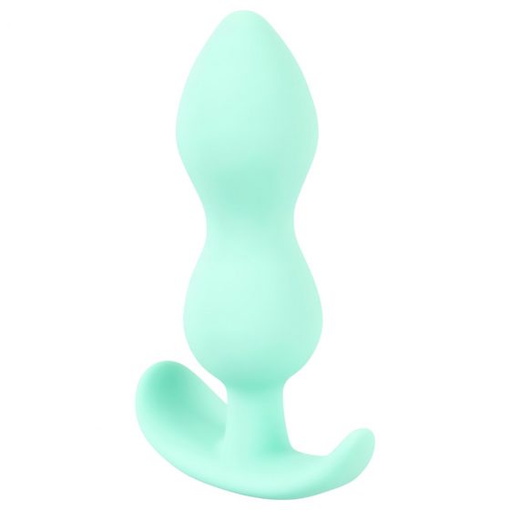 Cuties Mini Butt Plug - silikonové anální dildo - máta (2,3cm)