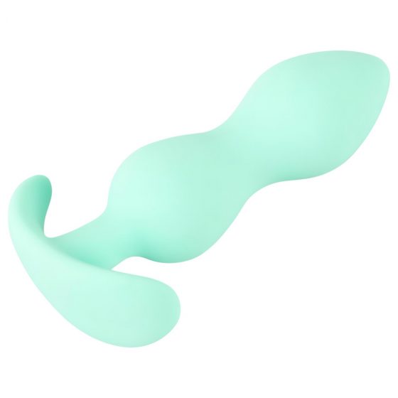 Cuties Mini Butt Plug - silikonové anální dildo - máta (2,3cm)