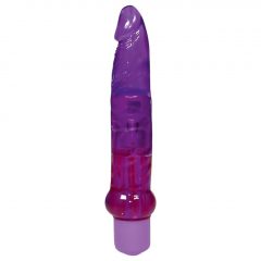   You2Toys Jelly Anal - realistický vibrátor fialový (17,5 cm)