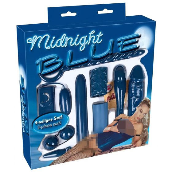 You2Toys Midnight Blue - erotická souprava pomůcek (9 dílná)