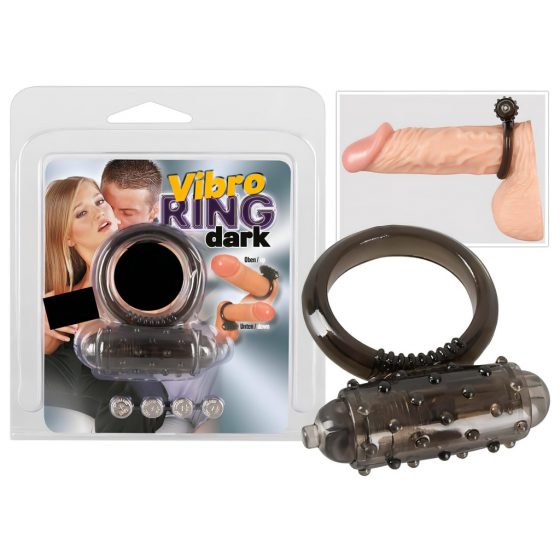 You2Toys Vibro Ring Dark - vibrační kroužek na penis