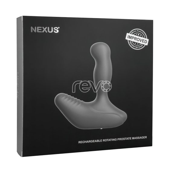 Nexus Revo - nová generace rotačního prostatického vibrátoru (černá)