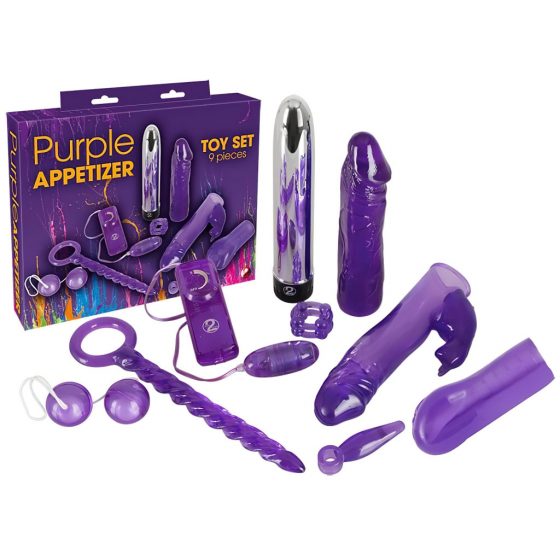 You2Toys Purple Appetizer - erotická souprava pomůcek (9 dílná)