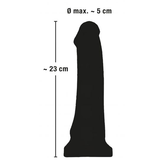 You2Toys European Lover - gelový vibrátor (23 cm)