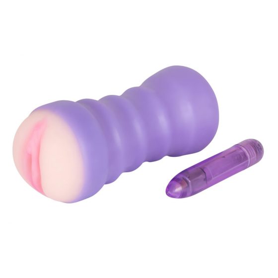 You2Toys Gina's Vibrating Pussy - masturbátor s vyjímatelným vibrátorem