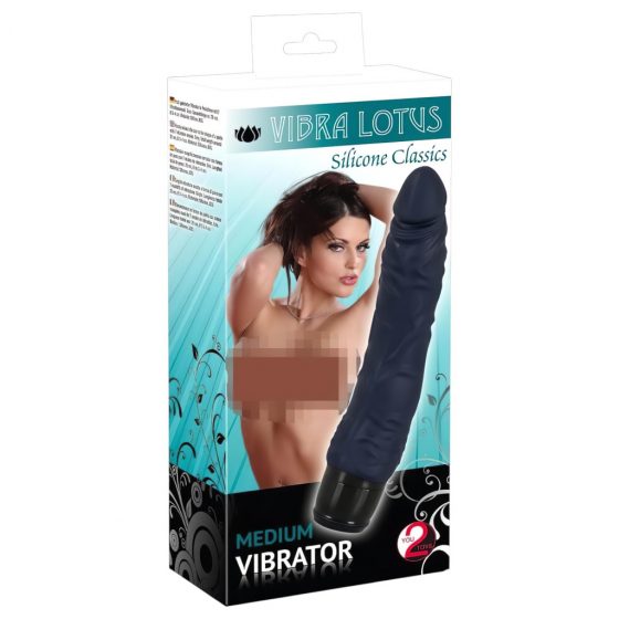 / You2Toys Vibra Lotus Medium - silikonový vibrátor (21 cm)