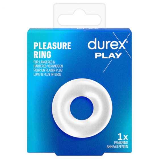 Durex Pleasure Ring - erekční kroužek (průhledný)