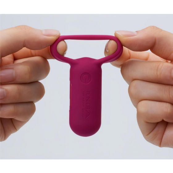 TENGA Smart Vibe - vibrační kroužek na penis (červený)