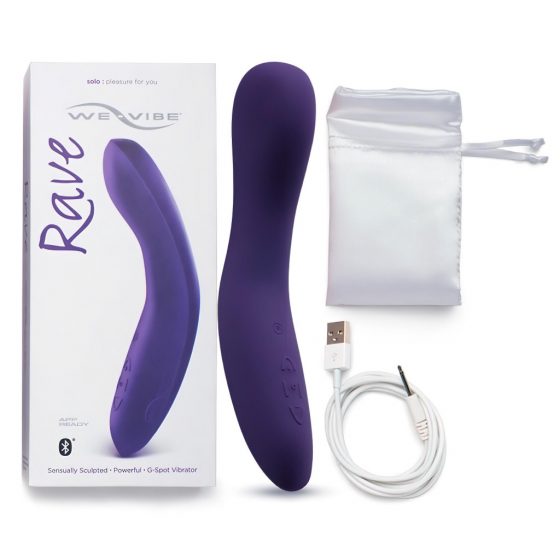 We-Vibe Rave - Chytrý akumulátorový G-bod vibrátor (fialový)