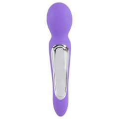   SWEET SMILE Wand Dual Motor Vibe - masážní vibrátor (fialový)