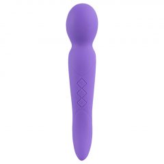   SWEET SMILE Wand Dual Motor Vibe - masážní vibrátor (fialový)