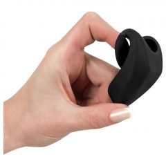   Lust Vibrating Cock Ring- nabíjecí vibrační kroužek na penis (černý)