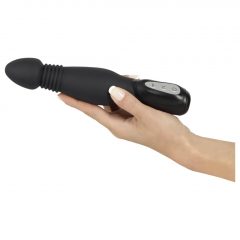   You2Toys Thrusting Anal Vibe - anální vibrátor s posuvem (černý)