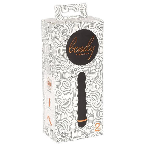 You2Toys - Bendy Wavy - vlnitý vibrátor s 20 rytmy (černý)