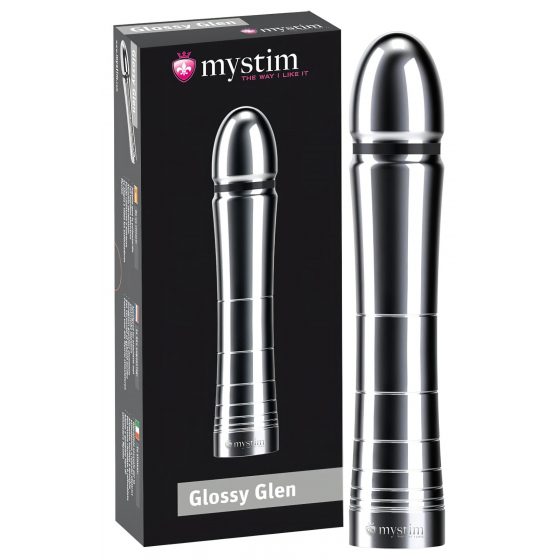 mystim Glossy Glen - elektrické dildo