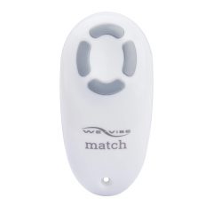   We-Vibe Match - vodotěsný, nabíjecí párový vibrátor (modrý)