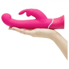   Happyrabbit G-spot - vodotěsný, dobíjecí vibrátor s hůlkou (růžový)