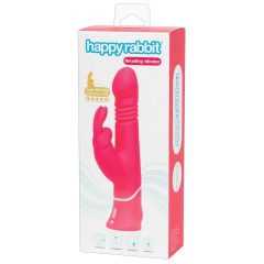   Happyrabbit Thrusting - dobíjecí, vibrační vibrátor s ramenem pro klitoris (růžový)