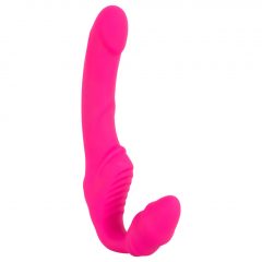   You2Toys Vibrating Strapless Strap-On - připínací vibrátor bez upevňovacího pásu (růžový)