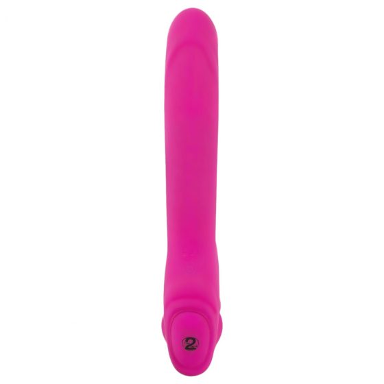 You2Toys Vibrating Strapless Strap-On - připínací vibrátor bez upevňovacího pásu (růžový)