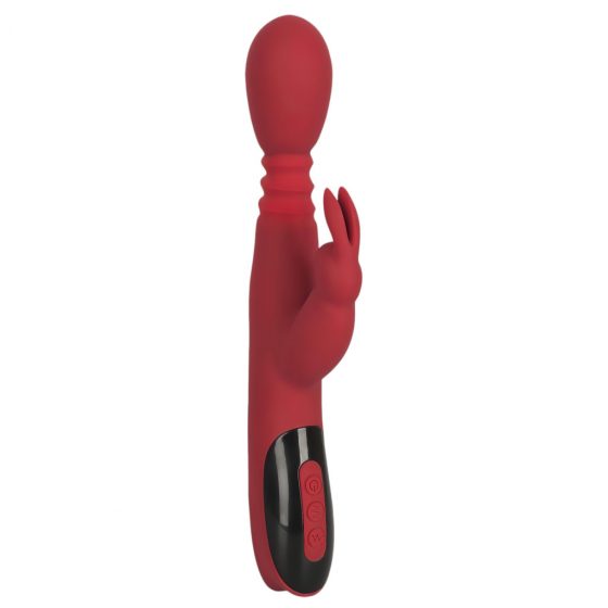 You2Toys - Massager for her - nabíjecí vibrátor na bod G s rotací, ohřevem a posuvem (červený)