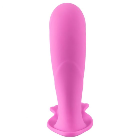 SMILE G-Spot Panty - nabíjecí připínací vibrátor na dálkové ovládání (růžový)