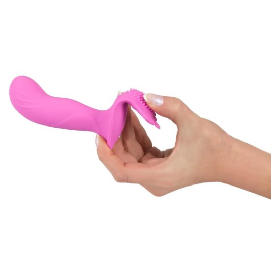 SMILE G-Spot Panty - nabíjecí připínací vibrátor na dálkové ovládání (růžový)