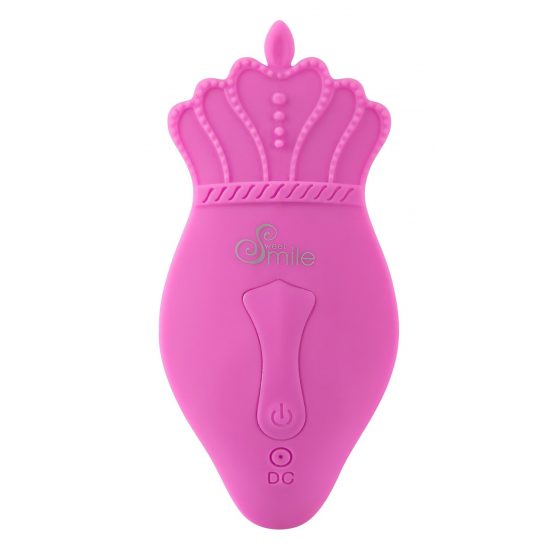 SMILE G-Spot Panty - nabíjecí připínací vibrátor na dálkové ovládání (růžový)