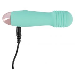   Cuties Mini Wand - nabíjecí, mini masážní vibrátor (zelený)