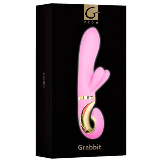 G-Vibe GRabbit - akumulátorový, 3motorový G-bodový vibrátor (růžový)