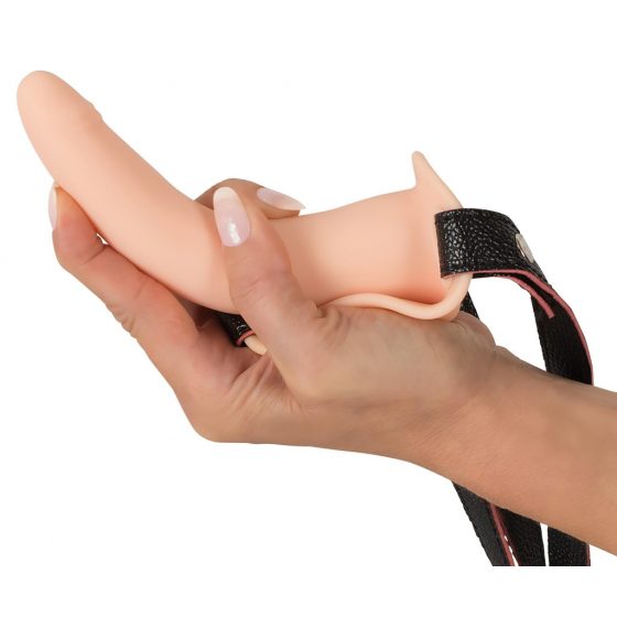 You2Toys Strap-On - nabíjecí připínací vibrátor (tělová barva)