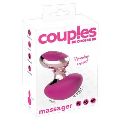   Couples Choice - dobíjecí mini masážní vibrátor (růžový)