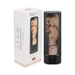   Kiiroo Onyx+ Jessica Drake - dobíjecí interaktivní masturbátor (černý)