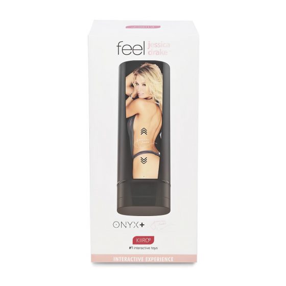 Kiiroo Onyx+ Jessica Drake - dobíjecí interaktivní masturbátor (černý)