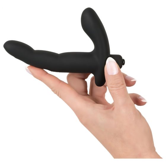 Rebel Naughty Finger - vibrátor na prostatu (černý)