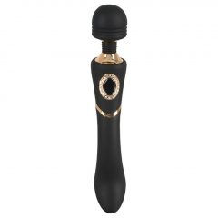   Cleopatra Wand Massager - vodotěsný, nabíjecí masážní vibrátor (černý)