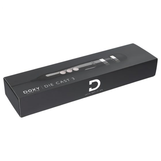 Doxy Die Cast 3 Wand - masážní vibrátor (černý)