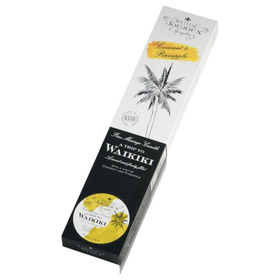 Petits Joujoux Waikiki - sada masážních svíček - kokos-ananas (5 x 43 ml)